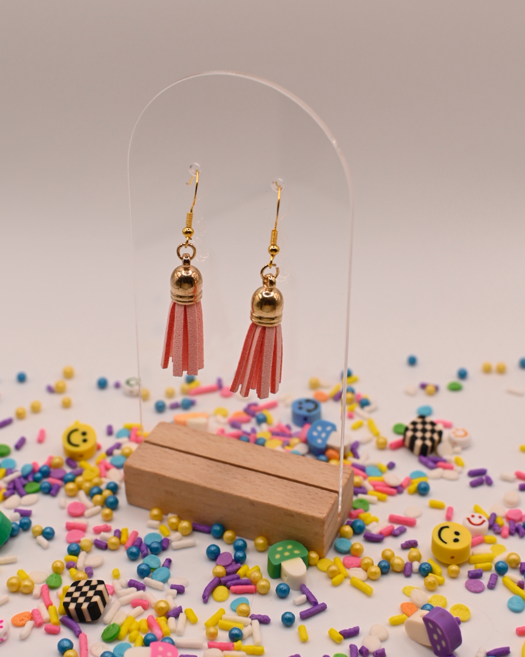 Twirl Tassels – Pink