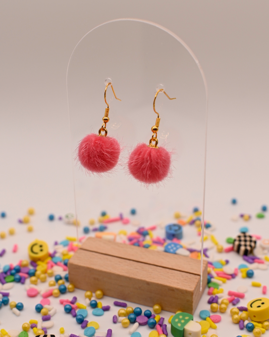 Cloud Poms – Coral
