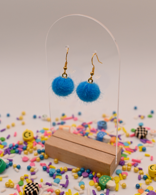 Cloud Poms – Blue
