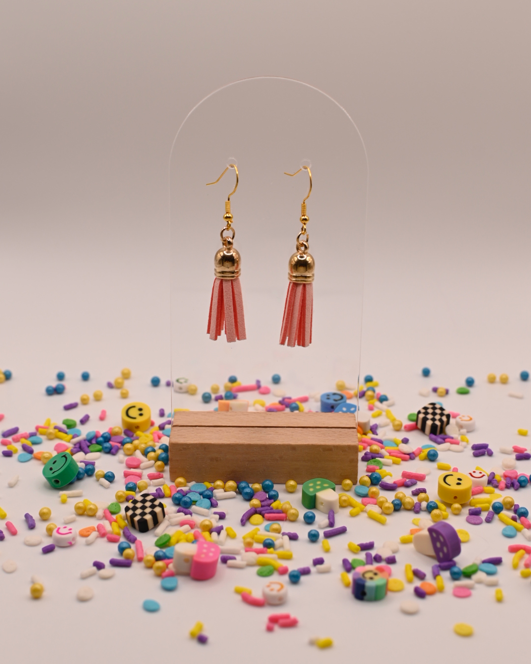 Twirl Tassels – Pink