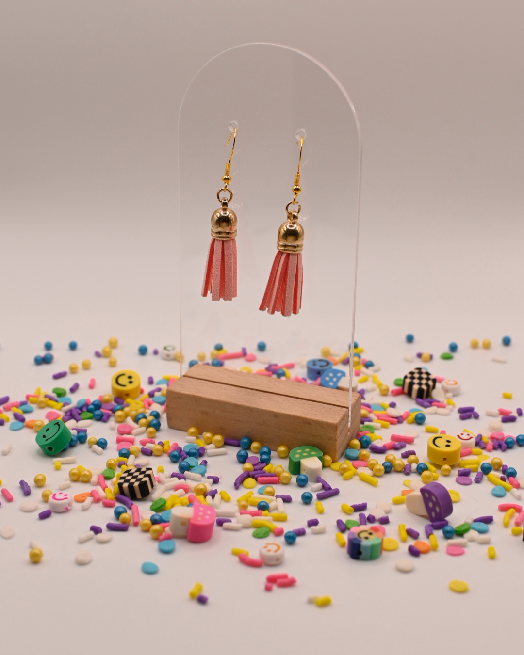 Twirl Tassels – Pink