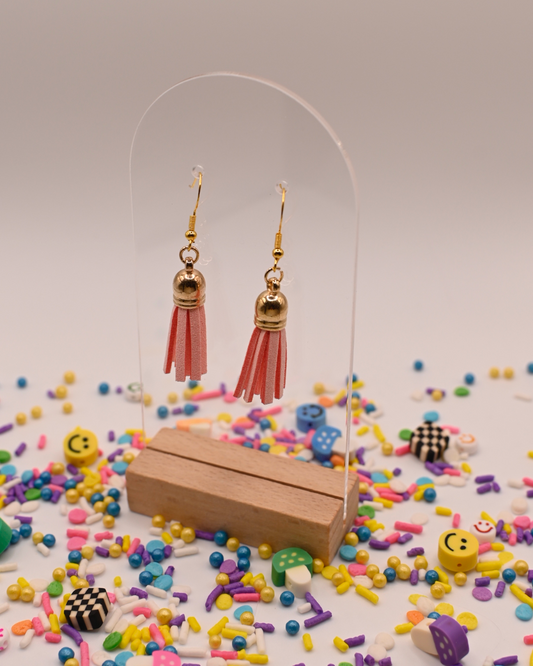 Twirl Tassels – Pink